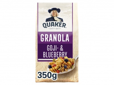 Quaker Crunchy muesli goji & blauwe bes