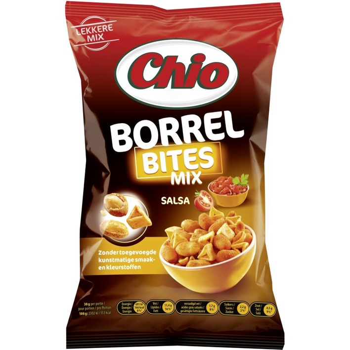 Chio Borrel bites salsa