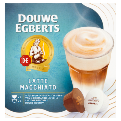 Douwe Egberts Latte macchiato koffiecups
