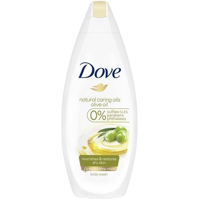 Dove Shower olive oil
