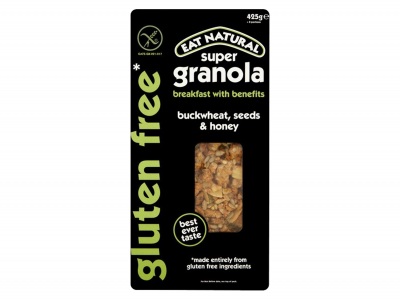 Eat Natural Granola boekweit, zaden & honing glutenvrij