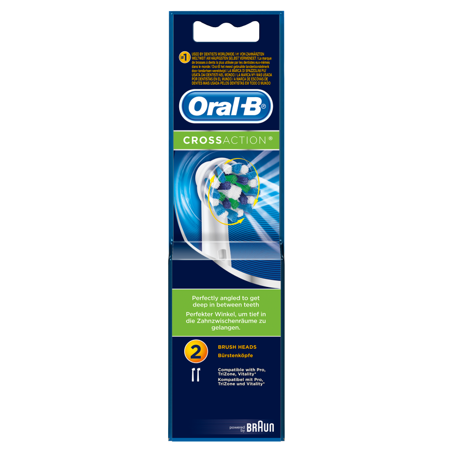 Oral B Opzetborstels cross action