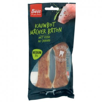 Best for your Friend Kauwkluiven eend medium