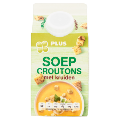 Huismerk Soep croutons met kruiden