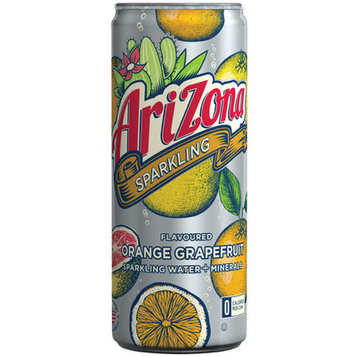 Arizona Sparkling water orange grapefruit