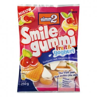 Smilegummi Fruit & yoghurt