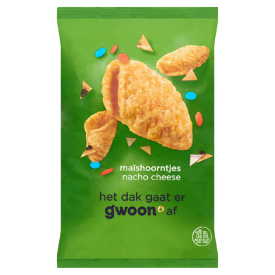 Huismerk Maishoorntjes nacho cheese