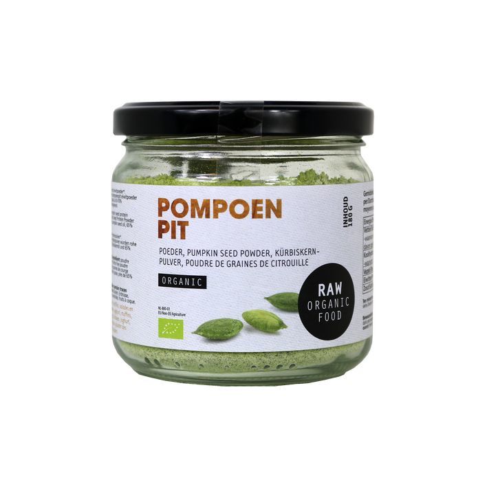 Raw Organic Food Pompoenpitpoeder bio
