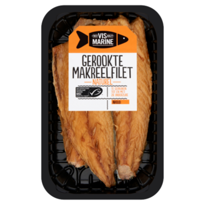 Vis Marine Gerookte makreelfilet naturel MSC