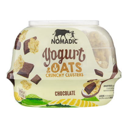 Nomadic Foods Oat cluster yoghurt chocolate