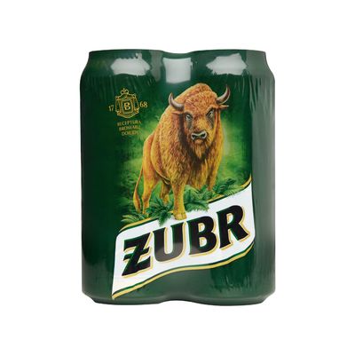 Zubr Bier Blik 4 X 50 Cl