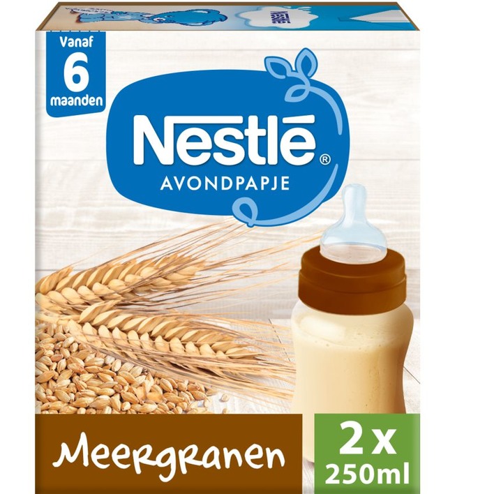 Nestlé Avondpapje meergranen 6 maanden