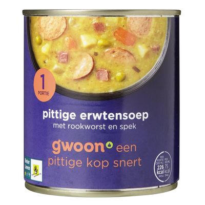 G'woon Pittige Erwtensoep
