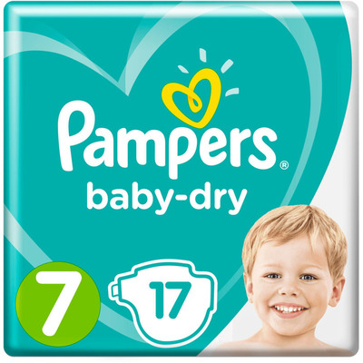 Pampers Baby Dry Carrypack Maat 7