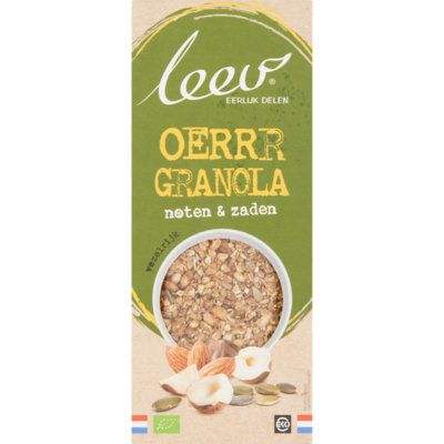 Leev Granola noten en zaden