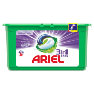 Ariel Pods fresh sensation purple 36st