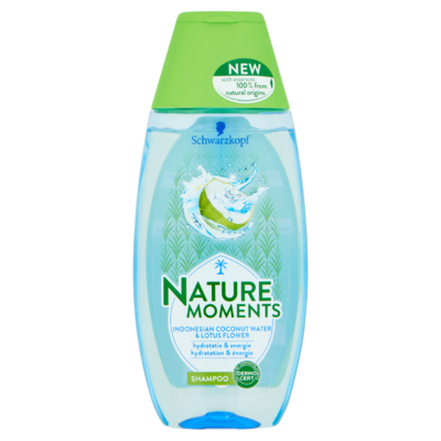 Schwarzkopf Nature Moments Indonesian Coconut Water & Lotus Flower Shampoo 200 ml
