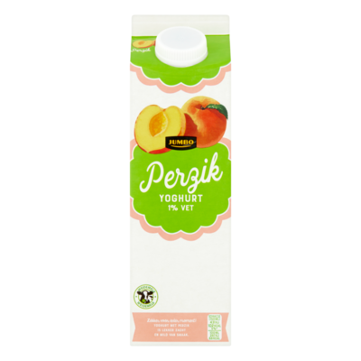 Huismerk Perzik Yoghurt 1% Vet