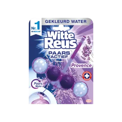 Witte Reus Paars Actief Provence Toiletblok