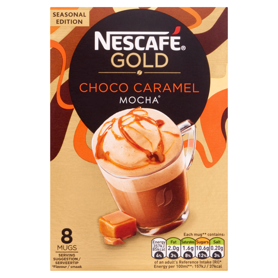 Nescafe Gold caramel mocha 8 stuks