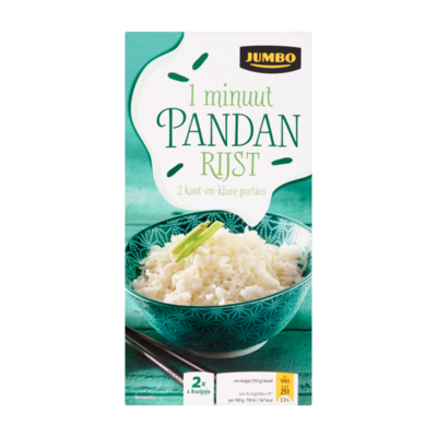 Huismerk 1 Minuut Pandan Rijst
