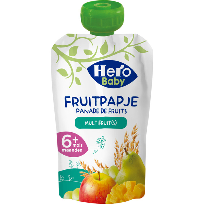 Hero Baby Fruitpapje multifruit 6+m