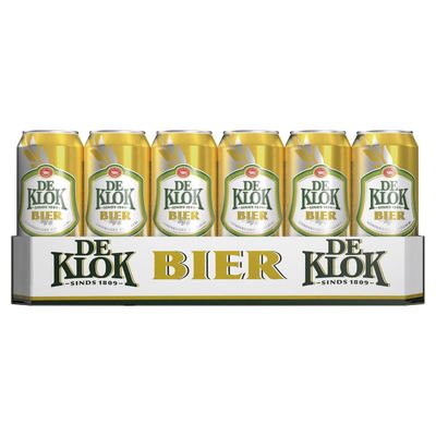 De Klok Bier Blik 24 X 50 Cl