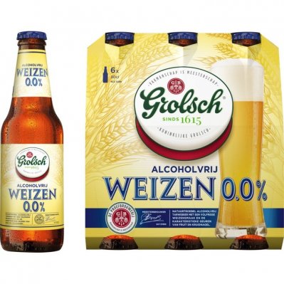 Grolsch Weizen 0% fles