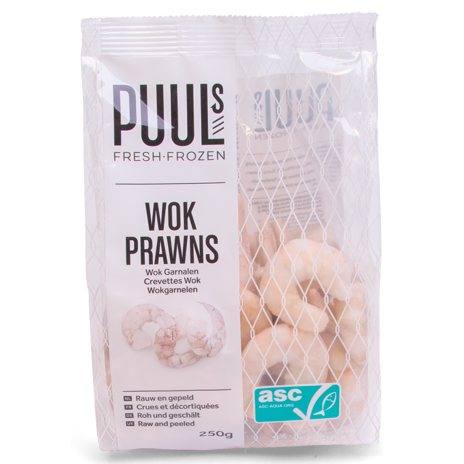 Klaas Puul Wokgarnalen naturel