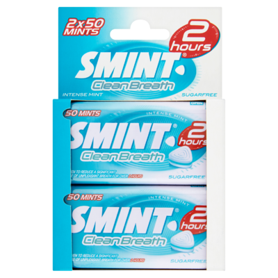 Smint 2h Clean Breath Intense Mint 2 x 35 g