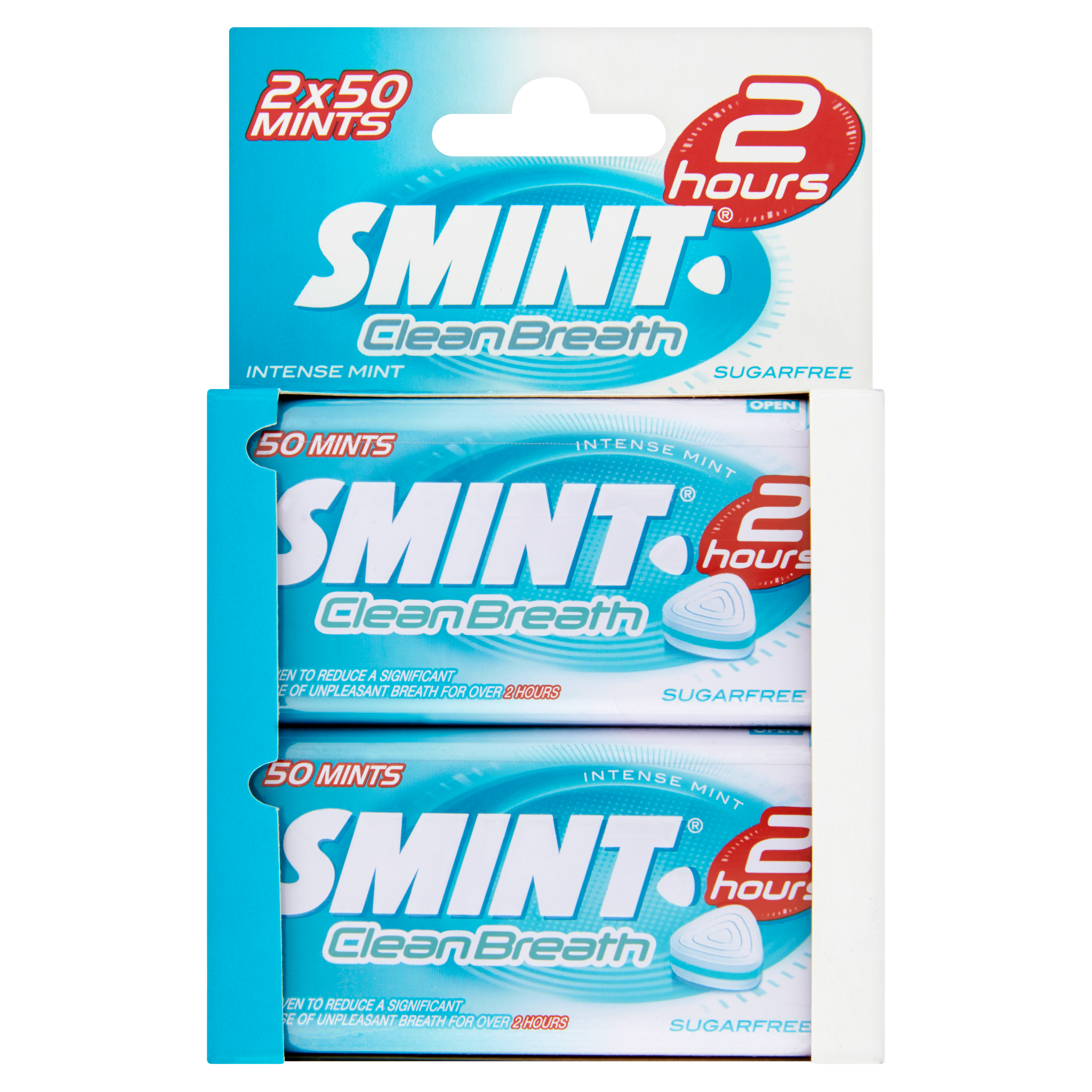 Smint 2h Clean Breath Intense Mint 2 x 35 g