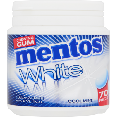 Mentos Gum white cool mint