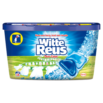 Witte Reus Duo Caps 16 Wasbeurten