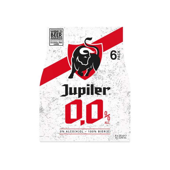 Jupiler 0,0% Alcohol Vrij Bier Flessen