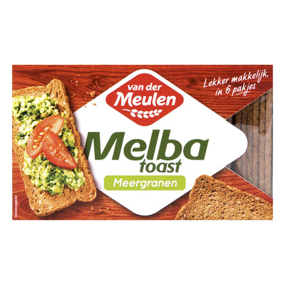 Van der Meulen Melba toast meergranen