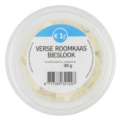 Kleintje roomkaas bieslook