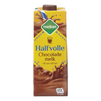 Huismerk chocolademelk halfvol