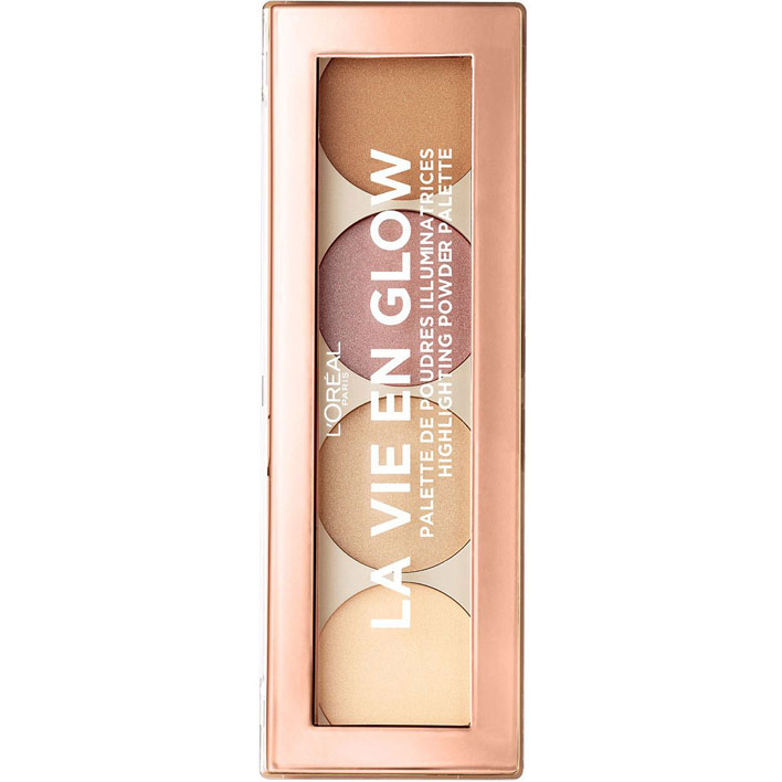 L'Oréal La vie en glow palette 02 cool glow