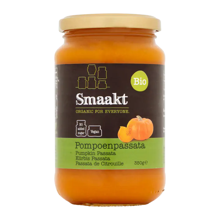 Smaakt Bio Pompoenpassata