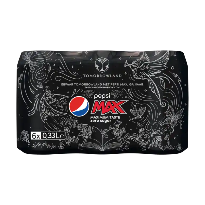 Pepsi Cola Max (Geen Suiker) Blikjes 6-Pack