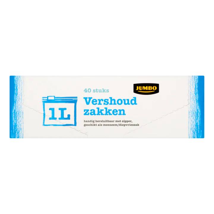Huismerk Vershoudzakken 1 L