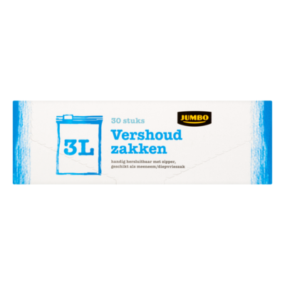 Huismerk Vershoudzakken 3 L