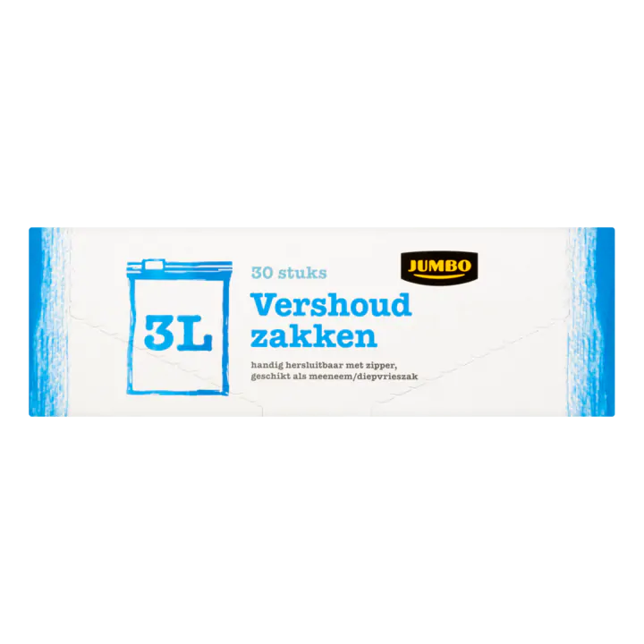 Huismerk Vershoudzakken 3 L