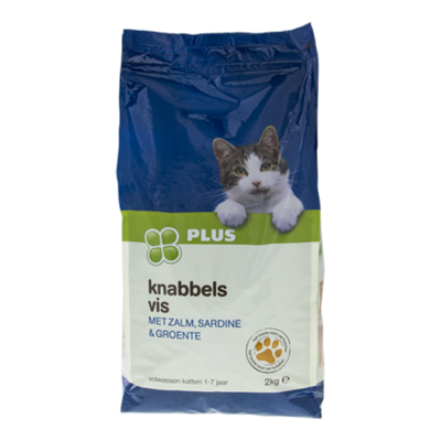Huismerk Kattenvoer knabbels vis