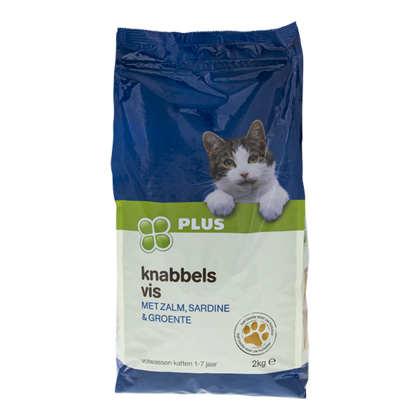 Huismerk Kattenvoer knabbels vis