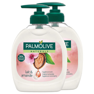 Palmolive Vloeibare zeep amandel duo