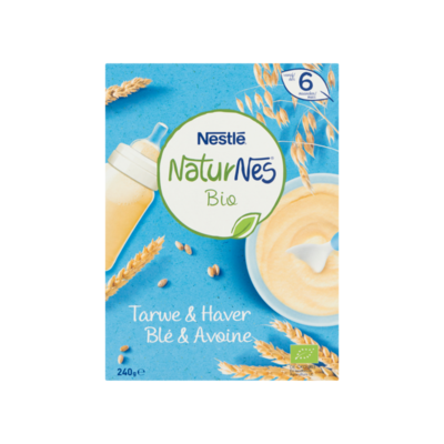 Nestlé NaturNes® Bio Tarwe & Haver vanaf 6 Maanden