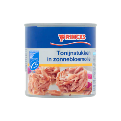 Princes Tonijnstukken in Zonnebloemolie MSC