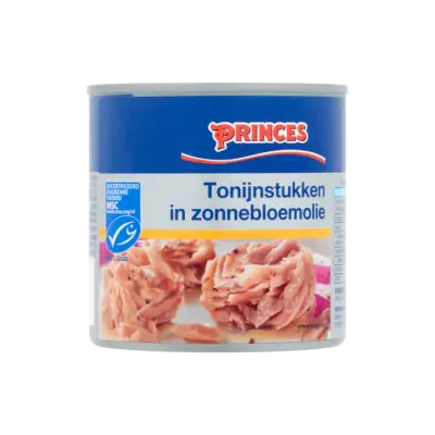 Princes Tonijnstukken in Zonnebloemolie MSC