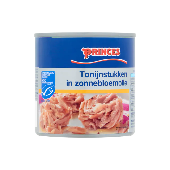 Princes Tonijnstukken in Zonnebloemolie MSC